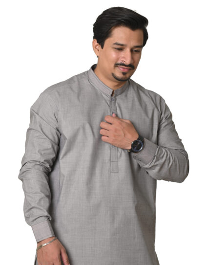 Shalwar Kameez (Silver Grey - SiGr)