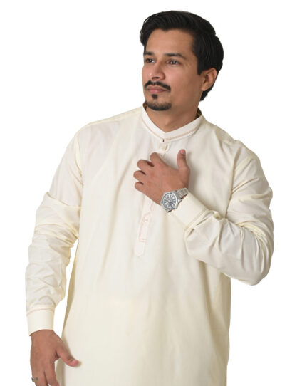 Shalwar Kameez (Cream White-CrWh)