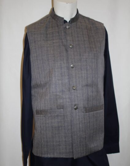 Waist coat (Gray Blue)