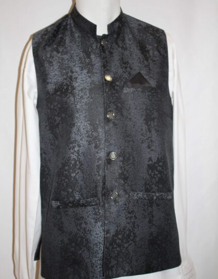 Waist coat (Gray Black)